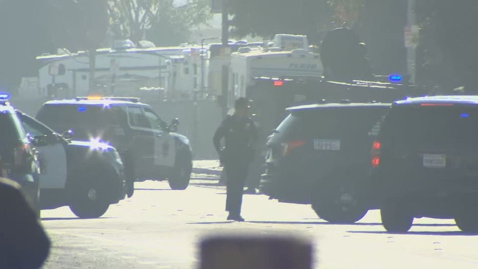 San Jose Police Negotiating With Alleged Armed Suspect Barricaded In RV