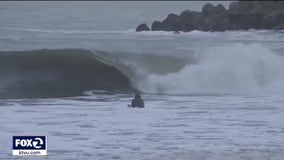 Tsunami waves cause dangerous surf and flooding in Santa Cruz