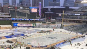 Minneapolis so cold that NHL is warming ice for Winter Classic