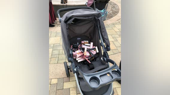Pair uses baby strollers to steal makeup from Concord Sephora store, police say