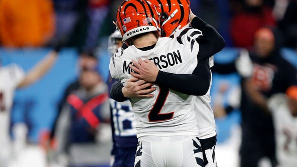 Bengals head to AFC Championship after upsetting Titans 19-16