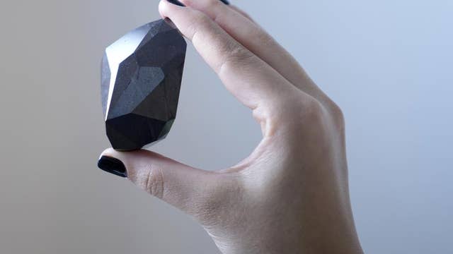 Out of this world: 555.55-carat black diamond lands in Dubai