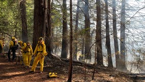 Canyon fire in Marin County burns in 'difficult' area