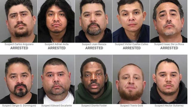 San Jose police arrest 35 sex assault suspects in major bust
