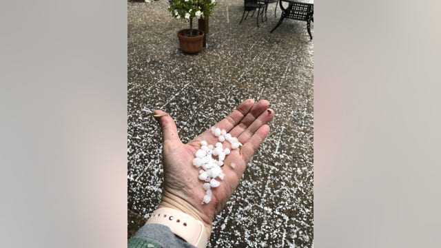 Freeze warning for some, hail falls in other parts of the Bay Area
