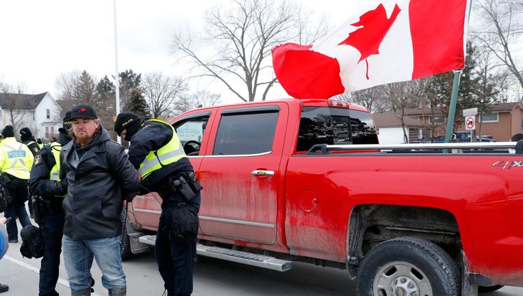 U.S. Canada protests