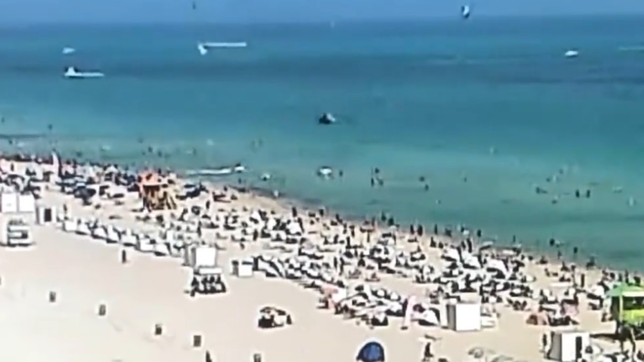 Helicopter crashes into ocean