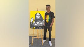 Bay Area art prodigy pays tribute to Supreme Court nominee Ketanji Brown Jackson