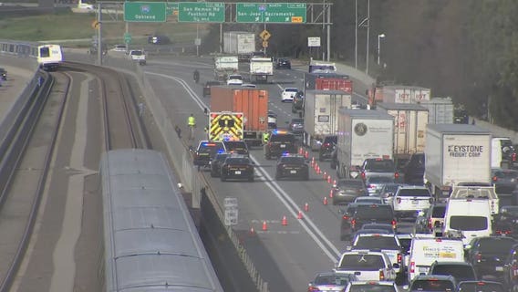 Fatal motorcycle accident in Dublin on I-580
