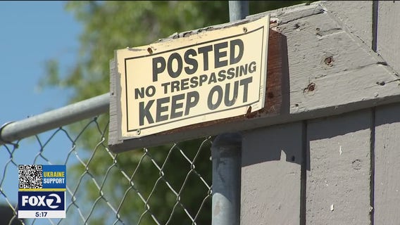 Flag with swastika on display across from El Sobrante Christian school