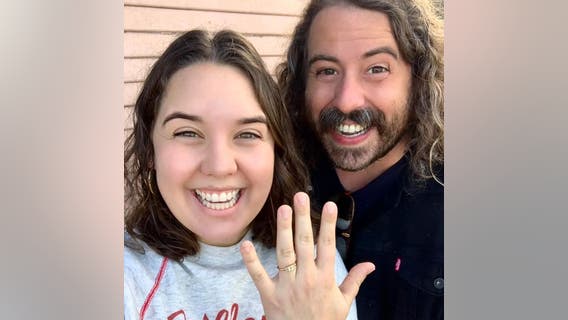 Surprise proposal: Oakland teachers get engaged in front of students and staff