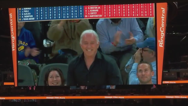 KTVU's Mark Ibanez honored at Warriors game ahead of retirement