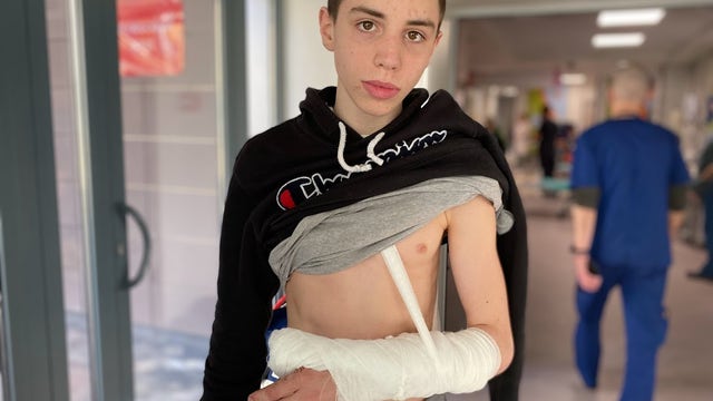 Ukraine children's hospital is place of care, survival and tragedy