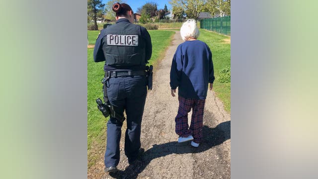 Vacaville police share moving post after elderly woman with dementia is reunited with family