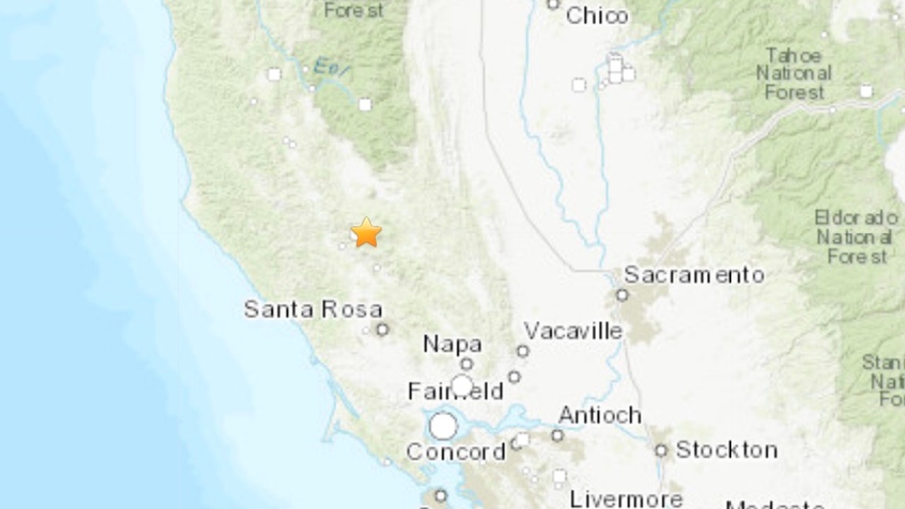 A 3.5-magnitude earthquake struck Northern California on Saturday