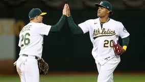 A's edge O's before smallest home crowd in nearly 42 years