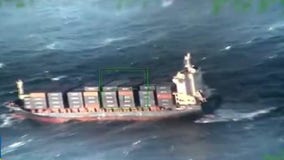 Container ship with 21 crew members remains adrift off Point Reyes coast