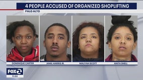 4 people arrested on suspicion of organized felony retail theft