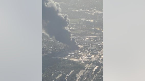 San Jose Home Depot burned in huge fire