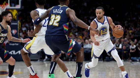 Warriors miss Nuggets sweep in Game 4 loss, 126-121