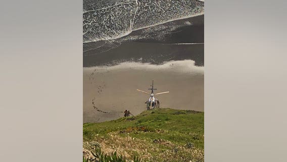 Hiker rescued by fire crew from cliff below Daly City's Palisades Park