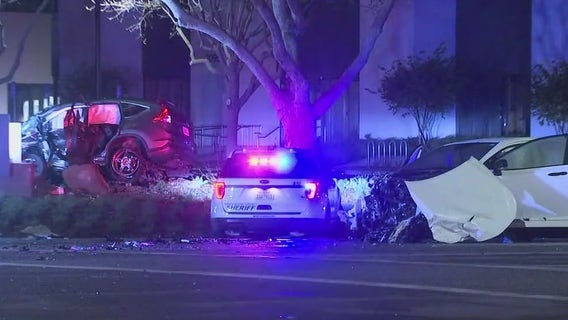Suspect chased by deputies in stolen car crashes, dies in San Jose