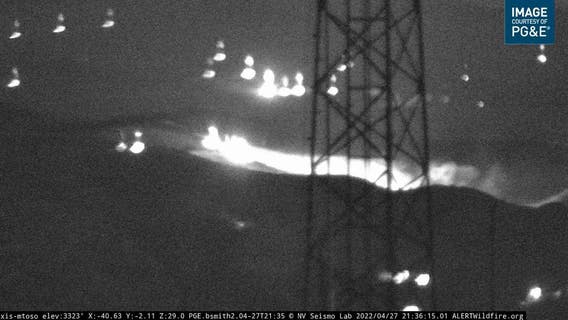 Firefighters quickly control 50-acre wind-whipped vegetation fire in eastern Alameda County