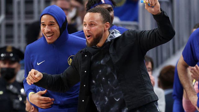 Steph Curry optimistic about playing in Warriors' 1st playoff game