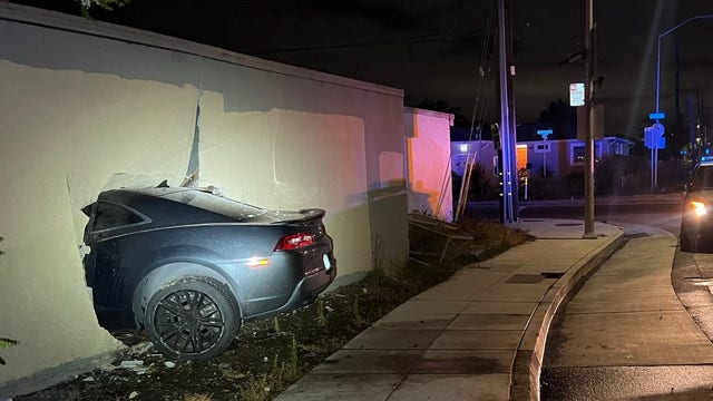 San Mateo police arrest alleged drunk driver who slammed through wall