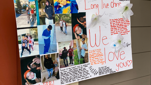 Devastated friends hold vigil after death of Dublin High School classmate
