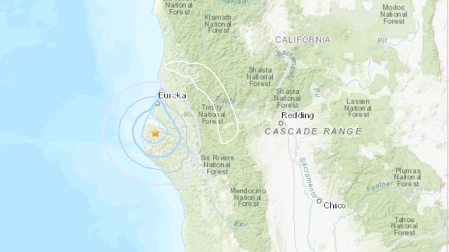 Earthquake shakes Northern California's Rio Dell