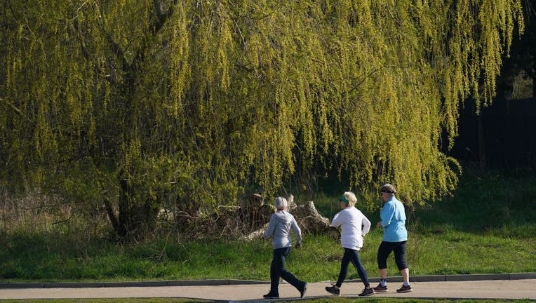 Outdoor Exercise Is Popular Release During Pandemic Lockdown