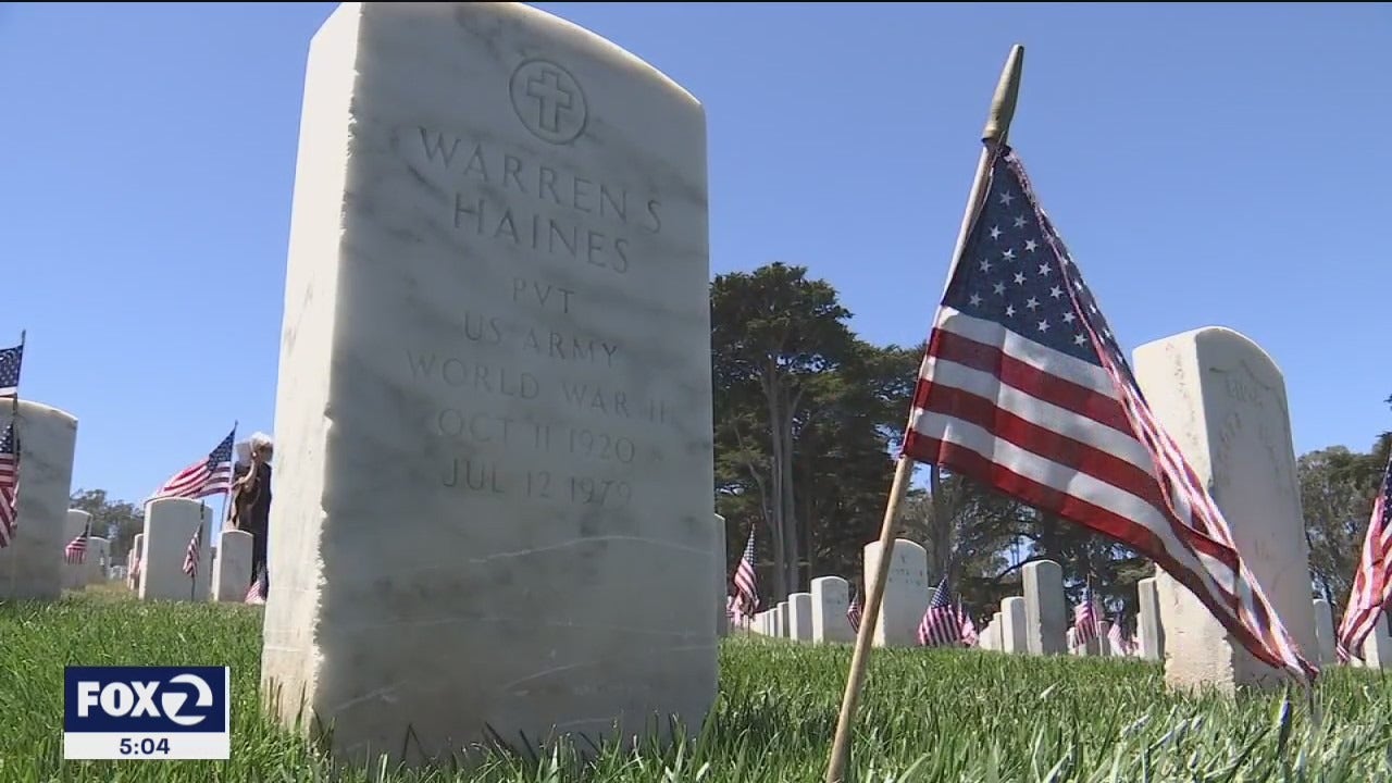 Veterans, politicians gather in San Francisco to salute fallen U.S. soldiers