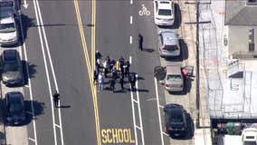 Off-duty Oakland officer shoots suspect, leading to school lockdown