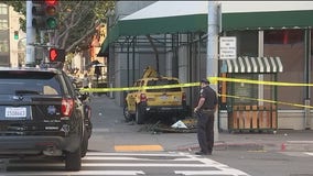 San Francisco taxi cab crash kills 2 pedestrians