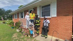 Birthday to remember: Responding firefighters end up serenading 93-year-old woman