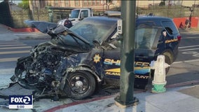 Alleged drunk drivers crash into East Bay cops hours apart