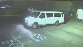 Surveillance video shows suspect stealing van from Livermore food pantry