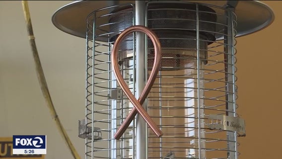 VTA workers construct 'eternal flame' memorial for coworkers killed in mass shooting