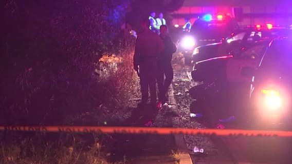 Gunshots fired in Oakland near freeway; victims found in overturned car