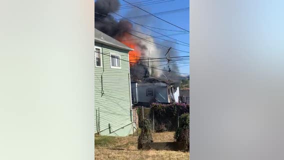 Vallejo structure fire reached 'mayday' status after a smoke explosion; no injuries