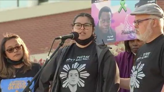 Families protest outside Antioch police station, demand transparency