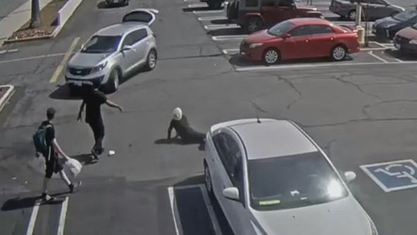 Video: 81-year-old woman carjacked while handing out meals to the homeless