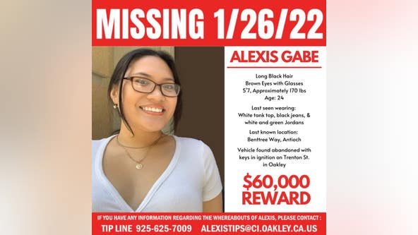 Alexis Gabe: Reward increased to $60,000 in case of missing Oakley woman