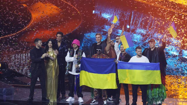 Eurovision 2022: Ukraine band releases new war video after big win