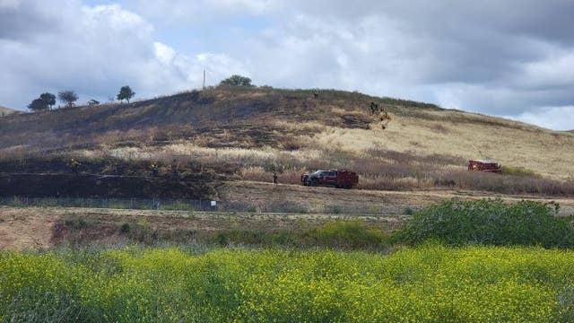 Vegetation fire breaks out in Pittsburg