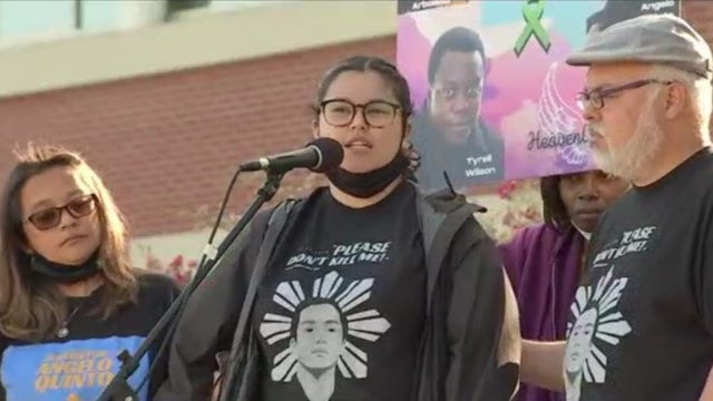 Families protest outside Antioch police station, demand transparency