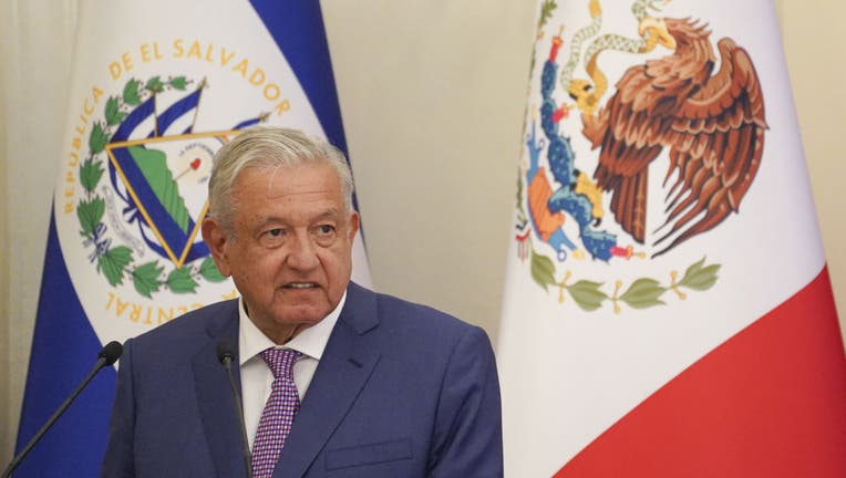 President Of Mexico Lopez Obrador Visits El Salvador