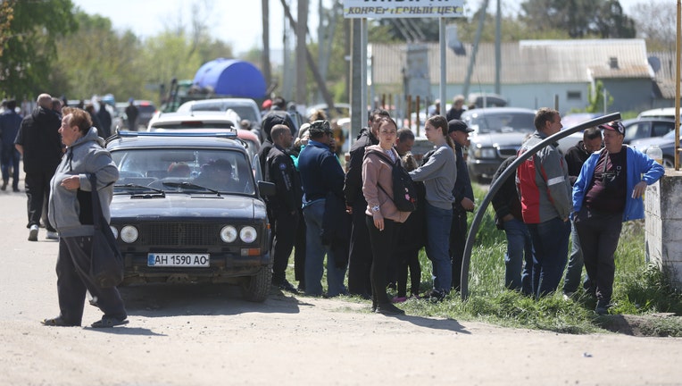 Evacuation of people from Mariupol