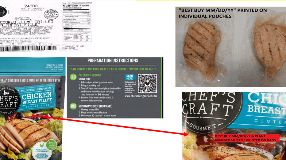 Chicken Recall: Nearly 600K Pounds Of Ready-to-eat Chicken Breasts May ...